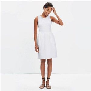 Madewell White Afternoon Dress in Fringe